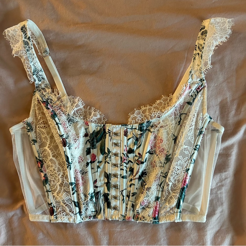 Victoria’s Secret corset crop top